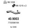 RENAU 7700586184 Exhaust Pipe
